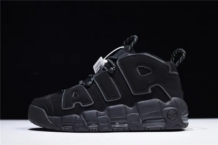 Nike Air More Uptempo Black Reflective 