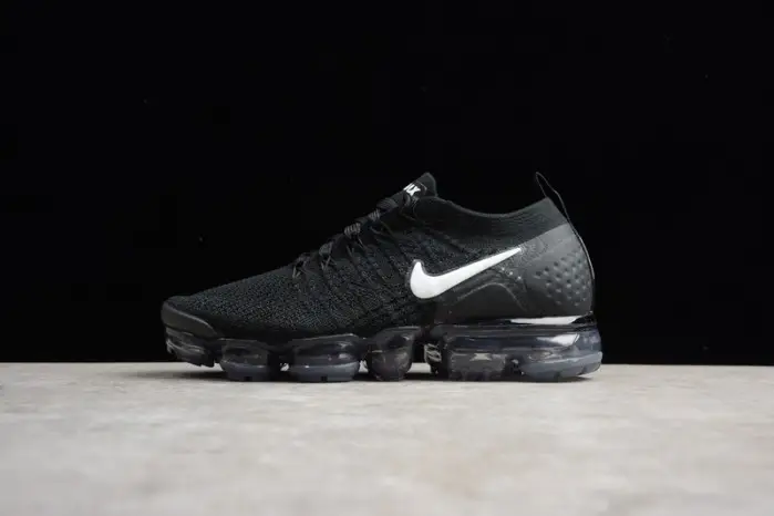 Nike Air Vapormax Flyknit 2.0 Running Sneakers Black/Grey mens  ADD1102