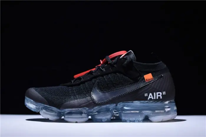 OW x Nike Air VaporMax FK Black 
