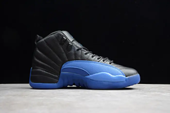 Jordan 12 Retro Black Game Royal 